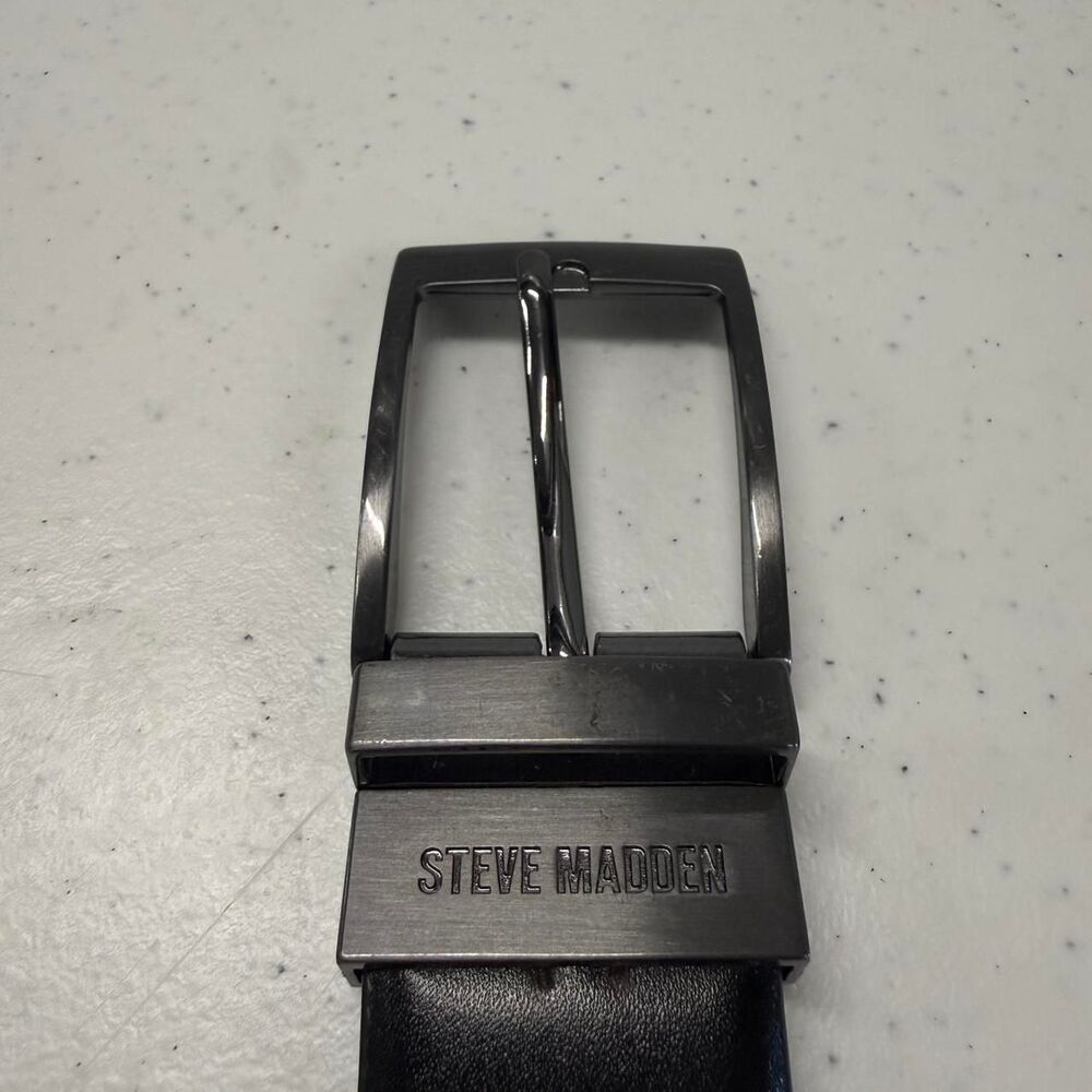 Steve-madden Men's Black Belt